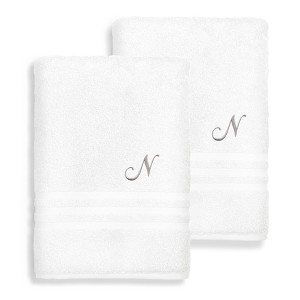 Linum Home Textiles 100% Turkish Cotton 2PC Denzi Bath Towel Set - 1 of 1