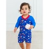 RuggedButts Baby/Toddler Boys UPF50+ Long Sleeve One Piece Rash Guard - 3 of 4