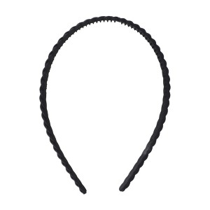 Unique Bargains Women's Classic Elegant Frosted Twist Hairband 5.51"x4.72" 1 Pc - 1 of 4