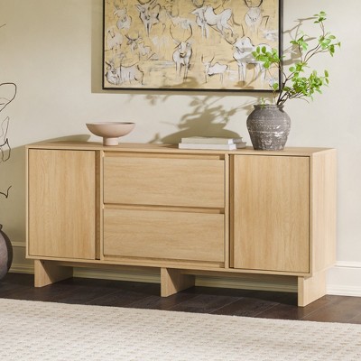 Bella Depot 63" Scandi Sideboard with 2 Drawers