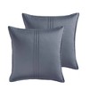 Riverbrook Home 9pc King Noble Tencel Comforter Bedding Set Sky Blue: Includes Decorative Pillows & Euro Shams - 4 of 4