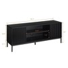TV Stand, Mid Century Modern TV Stand for 55/60/65 inch TV, Entertainment Center with Cord Management - 3 of 4