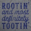 Rootin And Most Definitely Tootin Baby Bodysuit Funny Sarcastic Novelty Jumper For Infants - Crazy Dog Baby Bodysuit - 2 of 4