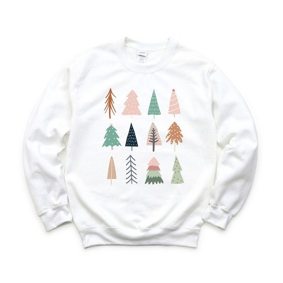Simply Sage Market Women's Graphic Sweatshirt Christmas Tree Chart