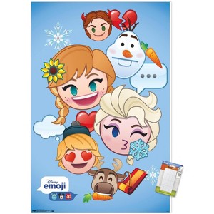 Trends International Disney Emoji - Frozen Unframed Wall Poster Prints - 1 of 4