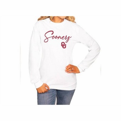 Women's University of Oklahoma Long Sleeve Crew Tee - Gameday Couture