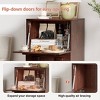WOWLIVE 4 - Drawer Dresser for Bedroom, Retro Chest of Drawers with Sturdy Structure - 4 of 4