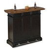 Americana Bar - Black: Home Styles Mid-Century Modern, Hardwood, Adjustable Shelves - 2 of 4