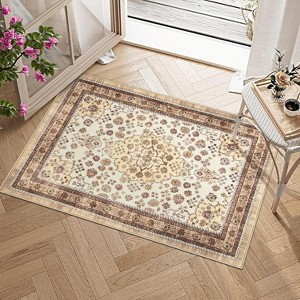 Acekool Vintage Washable Area Rugs - 1 of 4