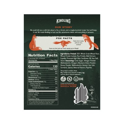 Kindling Power Twists Honey Mustard Pretzels - 1.06oz/8pk