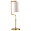 Hudson and Canal 24" Tall Table Lamp with Fabric Shade - 2 of 4