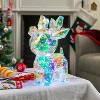 Joyfy "15" Prismatic Reindeer Light - 150 LED Cool White Iridescent Decor for Holiday & Christmas Eve - 3 of 4