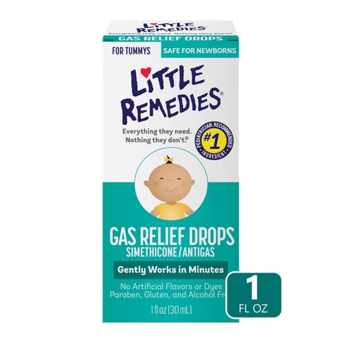 Little Remedies Gas Relief Drops For Babies - Natural Berry - 1 Fl Oz :  Target