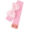 INSPIRE CHIC Women's PU Leather Elastic Band Bowknot Decor Stretch Belt 2 Pcs - 2 of 4