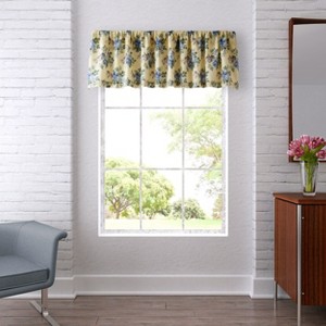 Laura Ashley Linley Valance - 86" X 15" - Pastel Yellow - 1 of 3