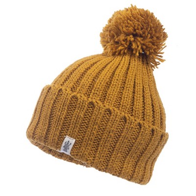 Park Fold Rib Pom Beanie_Nirvanna Designs