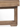 GDFStudio Andrae Outdoor Acacia Wood Loveseat and Coffee Table Set with Cushions - 4 of 4