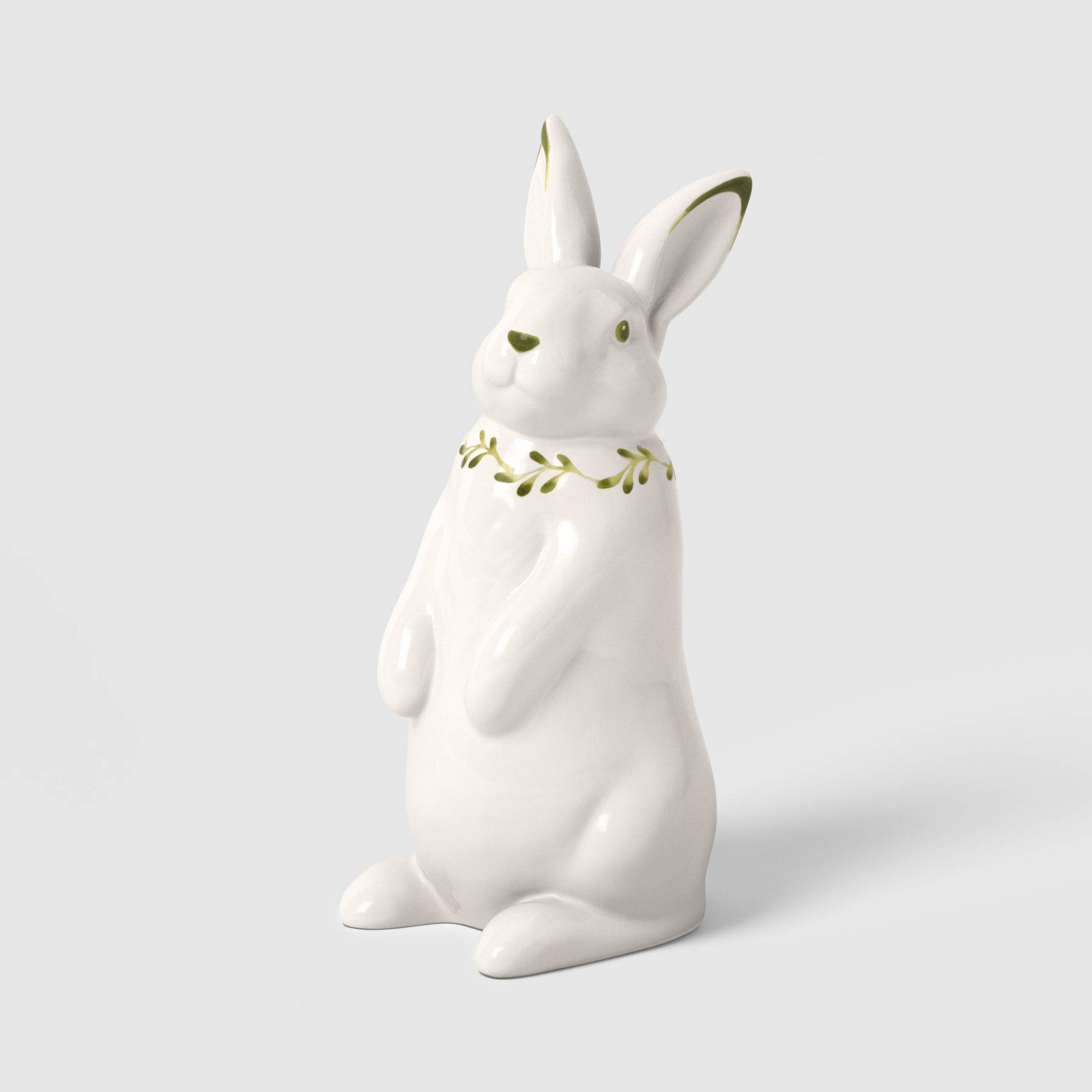 Easter Painted Ceramic Standing Bunny - Threshold™