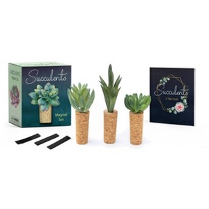 Succulents Magnet Set - (Rp Minis) by  Jessie Oleson Moore (Paperback) - 1 of 1