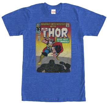 Men's Marvel Thor Comic Book Cover Print T-Shirt