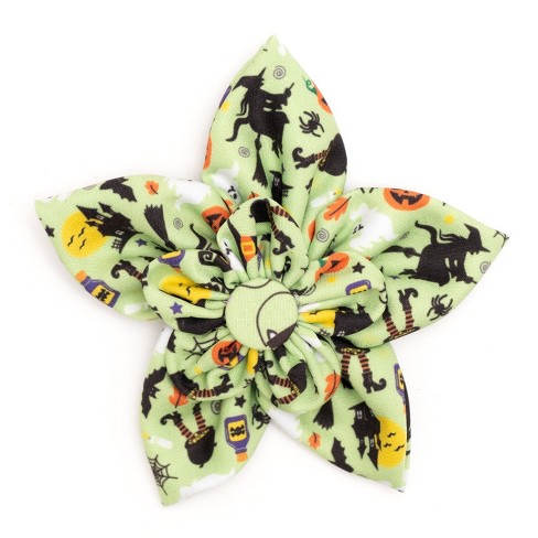 The Worthy Dog Jack-o-lantern Slide-on Bandana Collar Accessory : Target