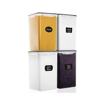 Apex Vanguards 4-Piece Airtight Pantry Storage Containers