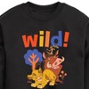 Boys' - Disney - Wild! Graphic Long Sleeve Fleece Sweatshirt - 2 of 4