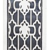 Wood Geometric Carved Wall Decor with Mirror, Set of 2 - Olivia & May: Luxury Glam Style Vertical Panels - 4 of 4