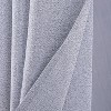 RT Designers Collection Lava Jacquard Grommet Curtain Panel Pair 36" x 84" Silver - 3 of 4