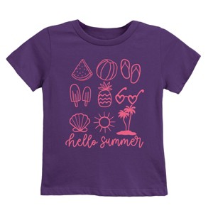 The Juniper Shop Hello Summer Chart Youth Short Sleeve Tee - 1 of 4