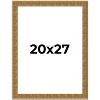 PosterPalooza | Sculpted Black Picture Frame - UV Acrylic, Foam Board Backing, Hanging Hardware - 2 of 4