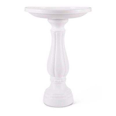 Bloem 25" Promo Bird Bath - White