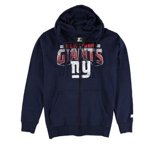 STARTER Mens New York Giants Hoodie Sweatshirt - 1 of 2