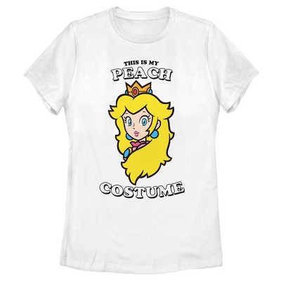 Women's Nintendo This is my Peach Costume T-Shirt