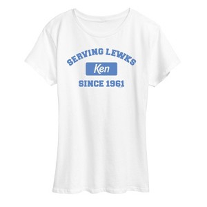 Women's - Barbie - Ken Serving Lewks Since 1961 Short Sleeve Graphic T-Shirt - 1 of 4