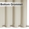 NICETOWN Outdoor Patio Top & Bottom Grommet Curtains Windproof Blackout Insulated 2 Panel - 3 of 4