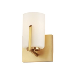Maxim Lighting Dart 1 - Light Wall Light in  Satin Brass - 1 of 4