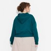 Women's Cropped Pullover Hooded Sweatshirt - Wild Fable™ - 3 of 3