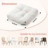 FONTOI 2PCS Seat Cushion Premium Soft Cotton Filling Non Slip Design Comfortable Durable for Living Room Bed Room - 4 of 4