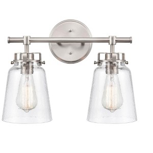 Millennium Lighting Amberose 2 - Light Vanity in  Brushed Nickel - 1 of 1