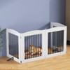 Freestanding Dog Gates,Foldable Dog Fence Indoor Puppy Gate for Stairs,Doorways,Stop Over Fence - 4 of 4