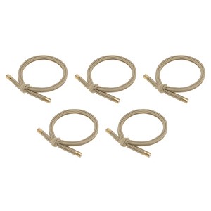 Unique Bargains Elegant Knotted Hair Hair Ties - 1 of 4