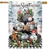 Briarwood Lane Winter House Flag 40x28 For Outdoor Winter Memories House Flag Flag For Winter House Flag - 2 of 4