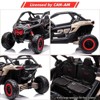 Jojoka 24V Can-Am 2-Seater 4WD UTV Ride On Car w/ Remote,Dual Battery,4x200W Motors - 130LB Capacity - 2 of 4