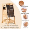 Dronkon Wood Toddler Tower for kids, Toddler Kitchen Helper Step Stool - 4 of 4
