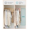 SONGMICS 30 Packs Velvet Skirt Pants Hangers Velvet Hangers with Adjustable Clips Non Slip Space Saving Clothes Hangers - 4 of 4