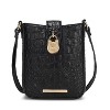 MKF Collection Avery Women’s Croc-Embossed Vegan Leather Crossbody Versatile Bag by Mia K - 2 of 4
