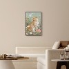 Art Remedy Leopard Spring Vintage Animal Art  Framed - 2 of 4