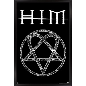 Trends International HIM - Logo Framed Wall Poster Prints - 1 of 4