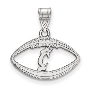 Black Bow Jewelry Sterling Silver Cincinnati Bearcats NCAA Pendant - 1 of 3